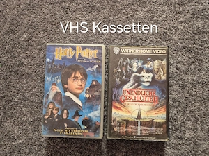 Harry Potter + Die unendliche Geschichte VHs