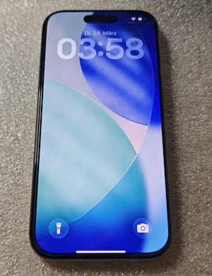 Apple iPhone 16 Pro - 128 GB - Natural Titanium wie Neu 100% Akku