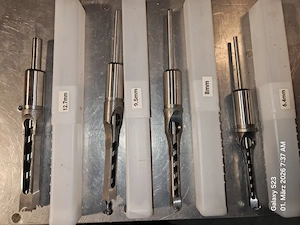 Hohlmeißelbohrer Set   4-teilig   NEU!