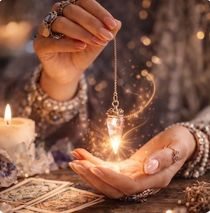Spirituelle Lebensberatung durch Kartenlegung oder Pendeln 