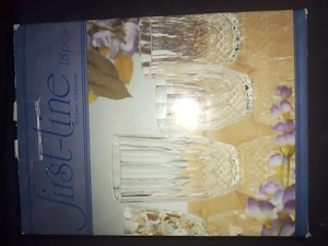 18 teiliges elegantes Gläser Set 