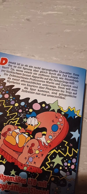 lustiges Taschenbuch " Sprung durch sie Zeit"  Bild 2