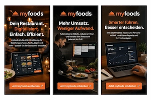 myfoods digitalisiert dein Restaurant einfach und effizient