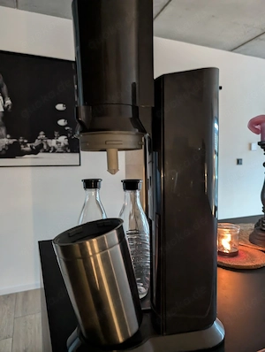 soda Stream mit 2 Glasflaschen 