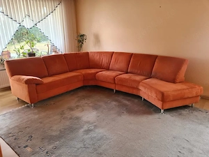 Wohnzimmercouch mit Sessel