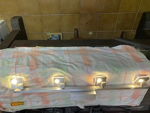 LED Deckenleuchte, 4x LED 3,6 Watt, 