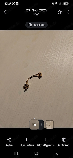 Bauchnabelpiercing  585