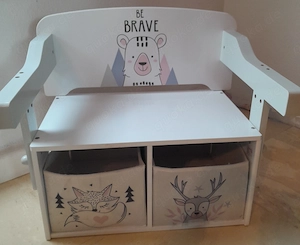 Kinder Tisch ,Sitzbank  Schulbank, Spielen 