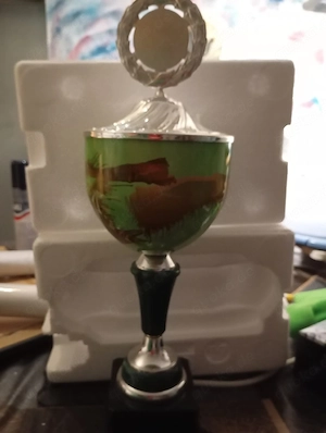Trophäe...
