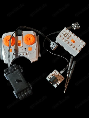 Power Functions Set   Motor, Fernbedienung, IR-Empfänger & Batteriebox