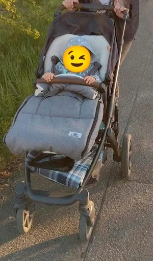 ABC-Design Kinderwagen (grau)