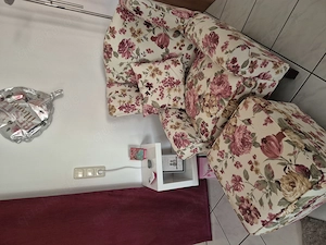 Lounge Sessel mit Hocker