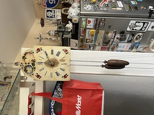 Schwarzwalduhr Schilderuhr um 1830 ca. Antik 