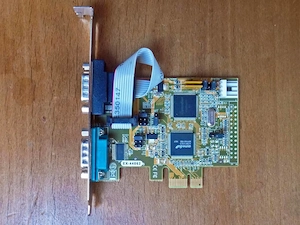 EXSYS EX-44062 PCIe-Karte 2x serielle RS-232 Ports "COM-Ports". Tiptop.