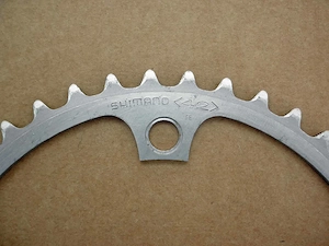 Kettenblätter 53T 42T Shimano 600 EX Arabesque FC-6207. TOP Zustand.