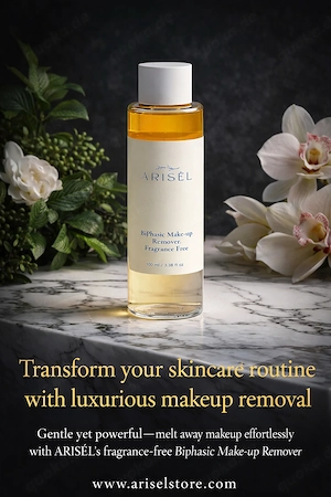 ARISÉL Biphasic Make Up Remover   Luxus, der Ihre Haut respektiert