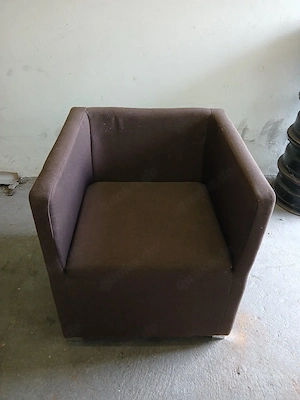 Sessel mit Stoffbezug