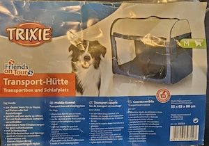 Transport- Hütte für Hunde