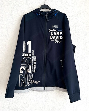 Camp David: Stylische Sweatshirtjacke (L).