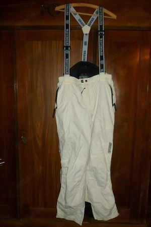 WAVEBOARD Herren Skihose Gr.56 58 XL Snowboard Wintersport cremeweiß