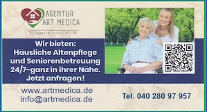 Häusliche Pflege 24h Vierlanden Demenzpflege Alzheimerbetreuung Vermittlung von Betreuungskräften 