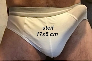 Mein steifer Schwanz für Dich zum Anfassen und Üben (bitte lesen)