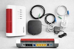 AVM FRITZ!Box 7590 AX   WiFi 6 Router   Top Zustand   inkl. Zubeh