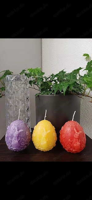 Osterei Kerze, Osterkerze, Oster Geschenk 