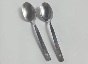 2 orig. American Airlines AA Esslöffel ONEIDA USA 15,5cm Sammler vintage 70er 