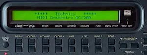 Technics SM-AC 1200 Midi Orchestra Expander Bild 4