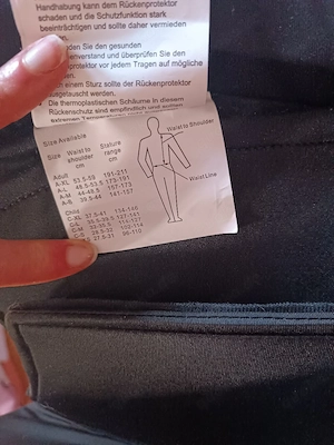 Reit-Sicherheitsweste SWING   Größe  M Bild 7