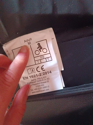 Reit-Sicherheitsweste SWING   Größe  M Bild 6