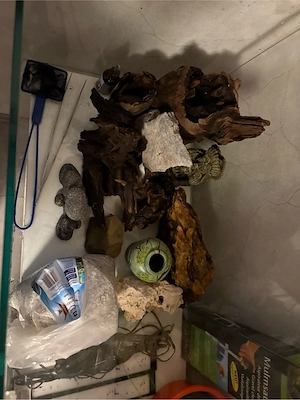 Juwel Panoramaglas Aquarium 75 Liter mit Beleuchtung etc.