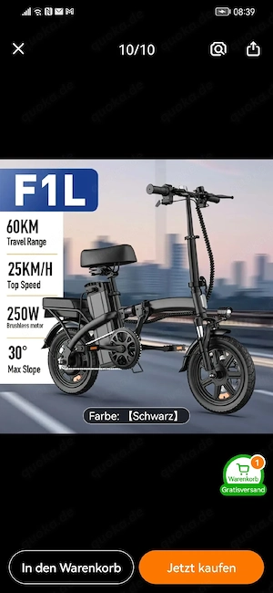     Dein Upgrade für die City: Das F1L Falt-E-Bike (598  )    Du suchst     Dein Upgrade Bild 2