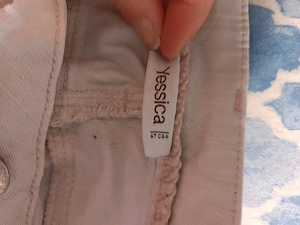 Weiße Jessica Jeans für Damen