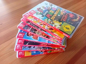 8x sammlung nintendo switch 1 videospiele 