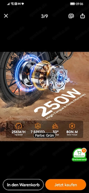     Performance & Style: Dein Premium City-E-Bike (860  )    Egal ob steile Hügel oder der tägliche  Bild 2