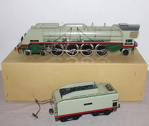 Hehr frz. Schnellzuglokomotive ME 7012920 im OKT - Spur 0 - sehr gut Bild 5