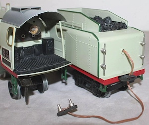 Hehr frz. Schnellzuglokomotive ME 7012920 im OKT - Spur 0 - sehr gut Bild 2