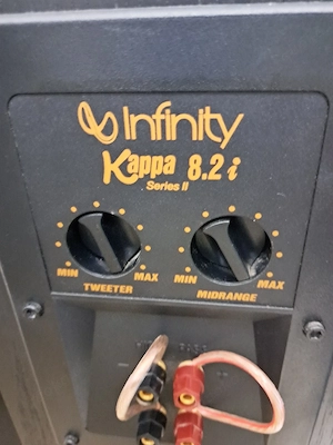 Vitange Lautsprecher infinity kappa 8,2i, Amplifier yamaha Ax892 Bild 2