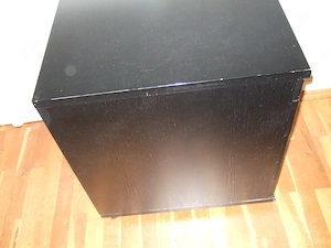Rollcontainer für Hängehefter, H 60 cm, T 57-59 cm, B 42,5 cm, schwarz, abschließbar Bild 6