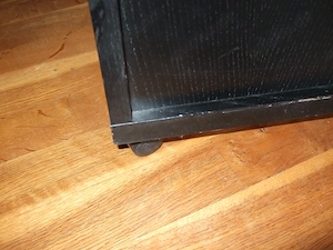 Rollcontainer für Hängehefter, H 60 cm, T 57-59 cm, B 42,5 cm, schwarz, abschließbar Bild 10