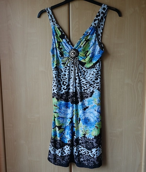 Damen - Kleid, Sommerkleid, ca. Gr. XS S bzw. ca. Gr. 34 36, bunt