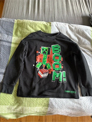Kinder Pullover von Minecraft, Größe 134 140