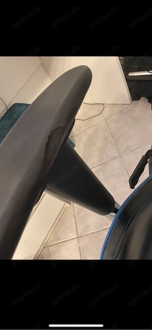 Gaming Stuhl Blau Schwarz !!!