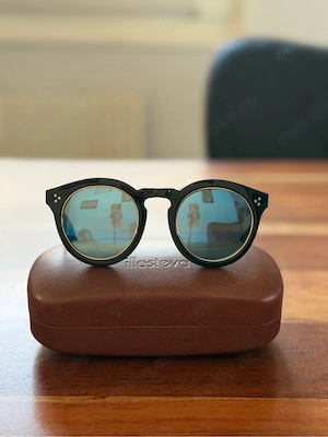 Ilsteva Sonnenbrille rund   hochwertig   NP 228    Top Zustand