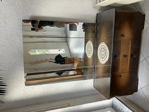 Schöne Frisierkommode Massivholz  in gepflegtem Vintage-Look