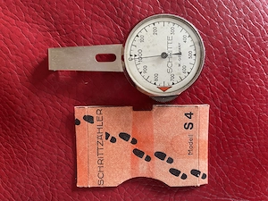 Schrittzähler Pedometer 2 Stück vintage 