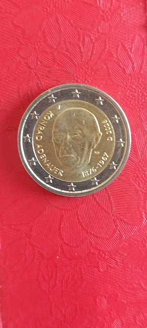 2 Euro 2026 j Konrad Adenauer 
