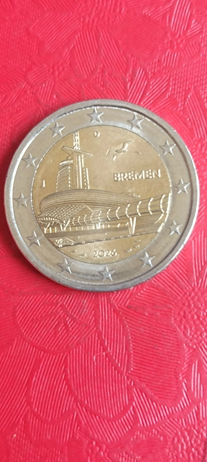 2 Euro 2026 j Bremen Deutschland 